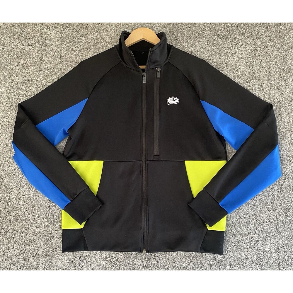 Nike Sportswear Men's Track Jacket Heritage N98 Tribute Colorblock Size Medium